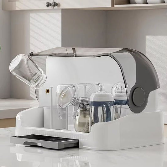 Égouttoir Biberon avec Couvercle Protecteur | Hygiénic