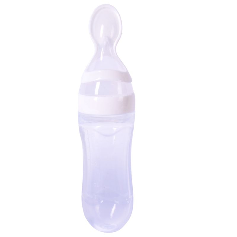 Biberon avec cuillère pour nouveau-né | EasyBottle™ - mybabystor